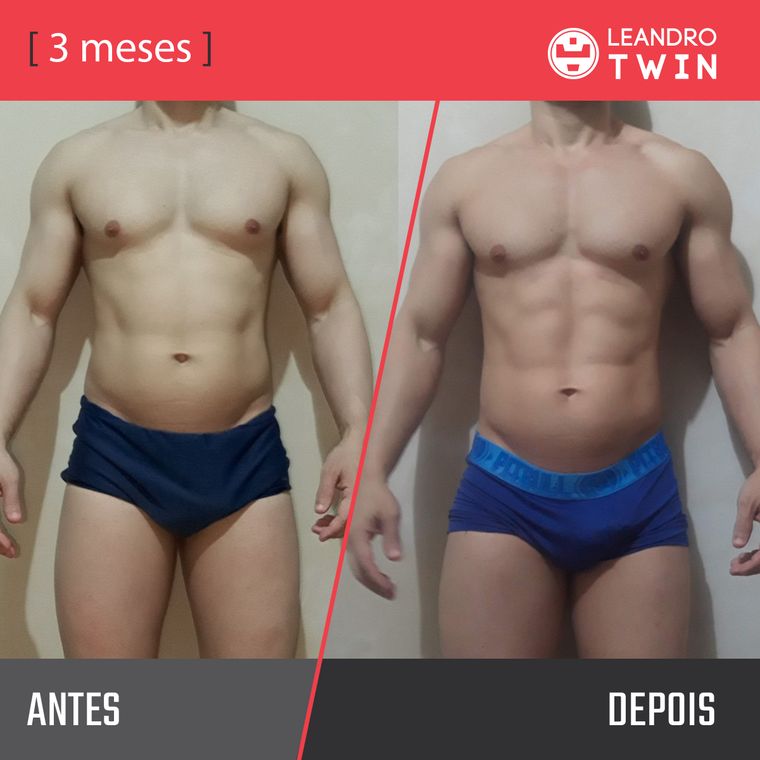 Evolução de Allan Ribeiro — antes e depois