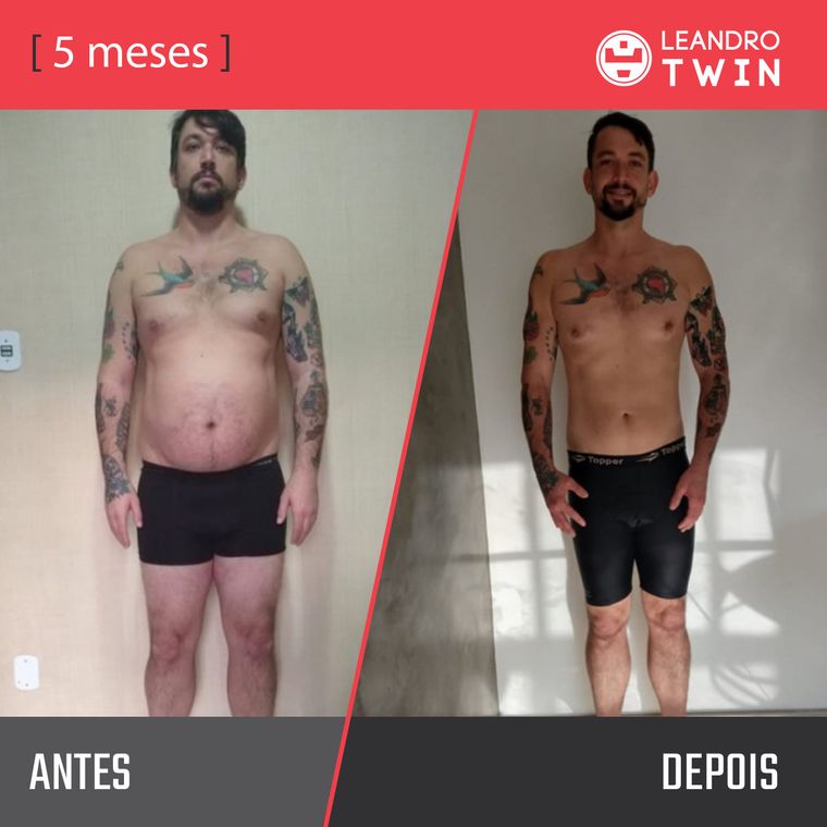 Evolução de Franco Santos Alves — antes e depois