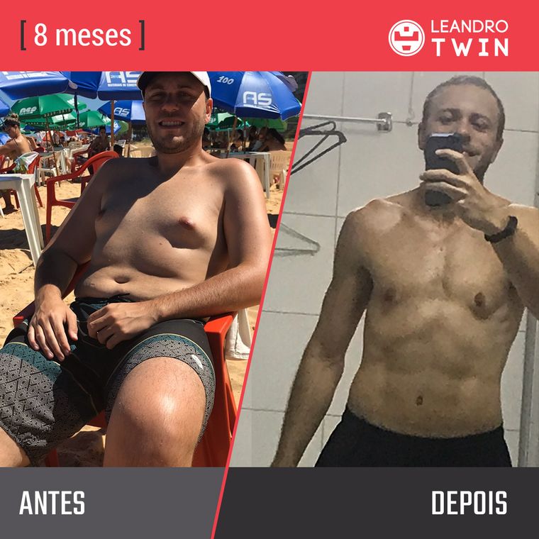 Evolução de Vinicius Lempé — antes e depois